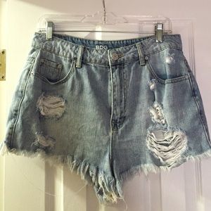BDG Super high-rise cheeky denim shorts