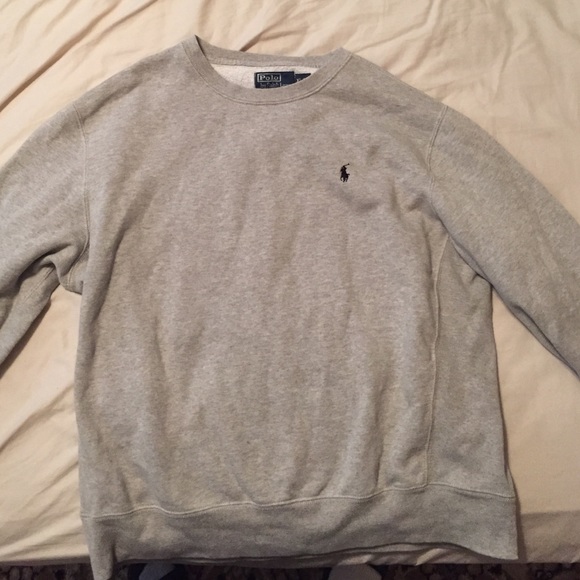 Grey Ralph Lauren Polo Sweatshirt
