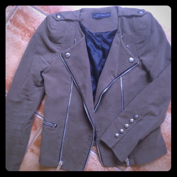 Zara Blazer - Perfect color for Fall!! 🍃🍂🍁