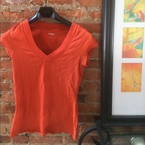 Express "sexy stretch" tee