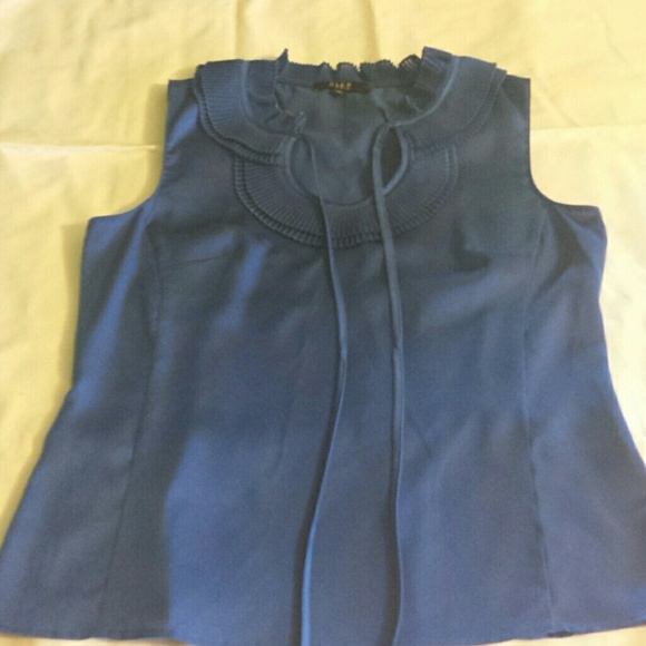 Alex Marie Royal blue blouse - Picture 2 of 3
