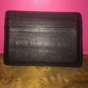 Coach money clip card holder