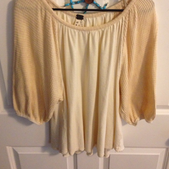 Free people big sleeve top