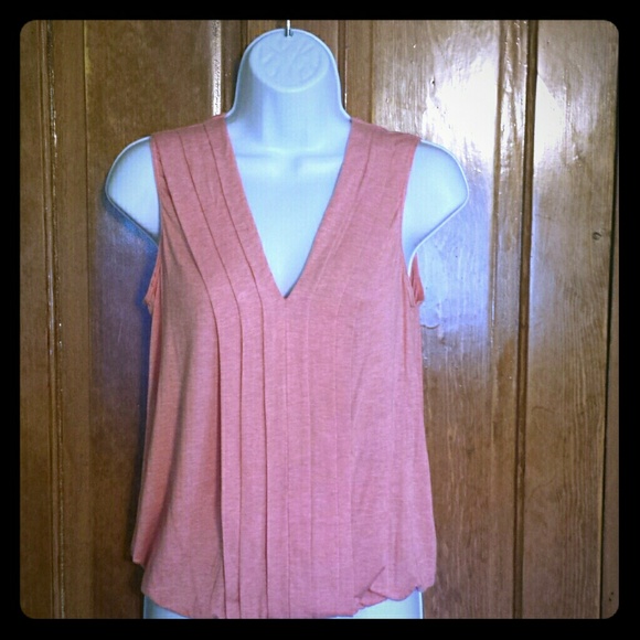 Max Studio Peach colored blouse - Picture 1 of 4