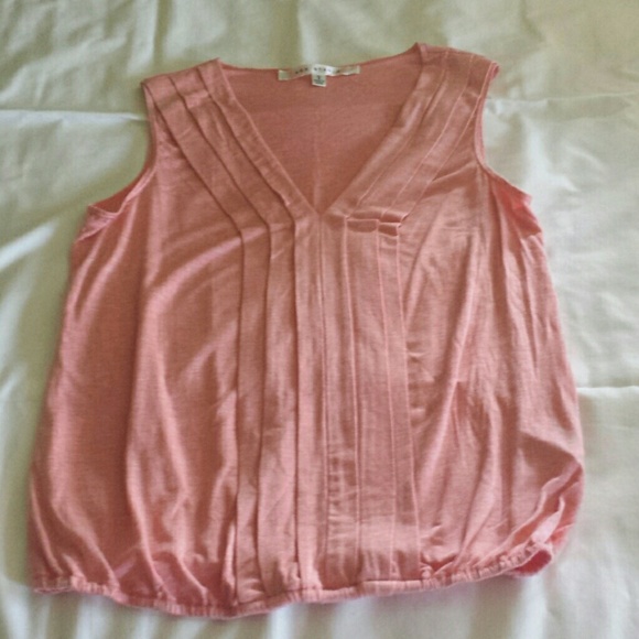 Max Studio Peach colored blouse - Picture 2 of 4