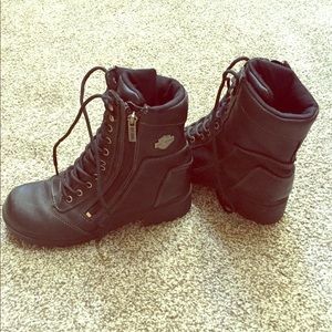 Women Harley Davison Riding Boots