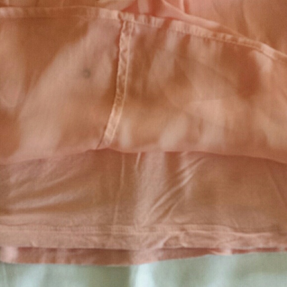 The Limited peach colored tank blouse - Picture 3 of 4