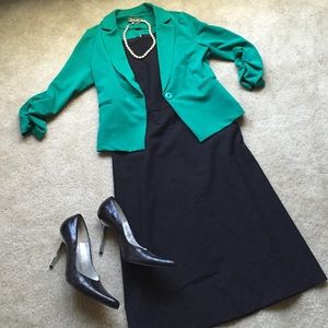 Green 1/2 Sleeve Jacket