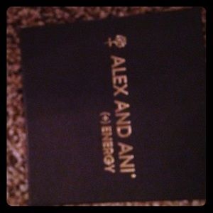 Brand new Alex & Ani bear spirit silver bracelet