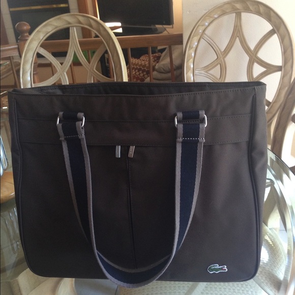 Lacoste book / laptop bag