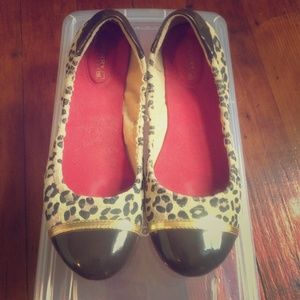 Sperrys leopard flats
