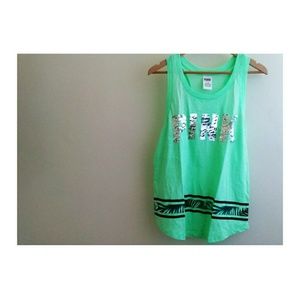 VS PINK racerback bling tank