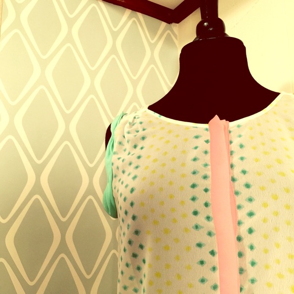 Polka Dot Love💚AE sheer top