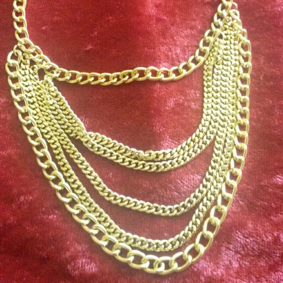 Fun Fashion Gold Tone Anklet