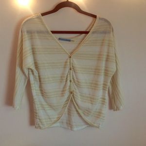 TRADED : Alice + Olivia white sweater. NEVER WORN