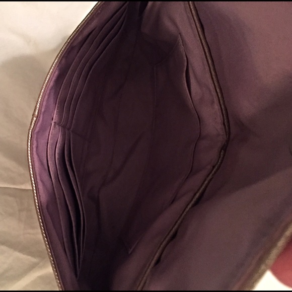 Coach wristlet purse with zipper back - Picture 3 of 3