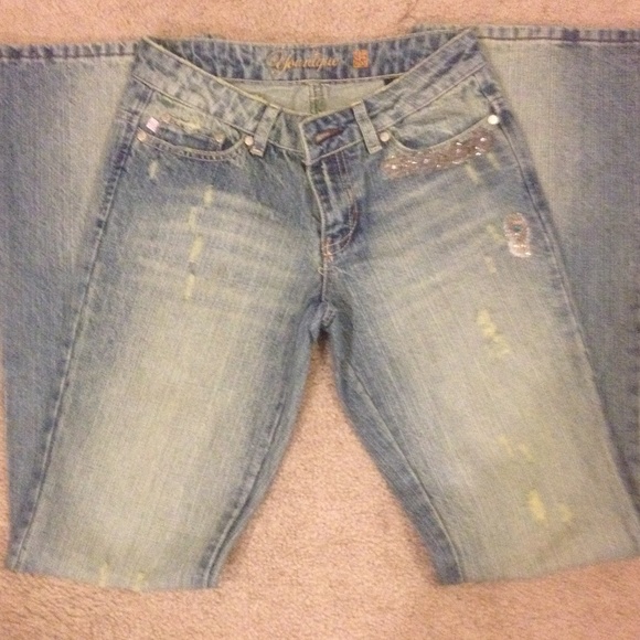 Younique blue jeans