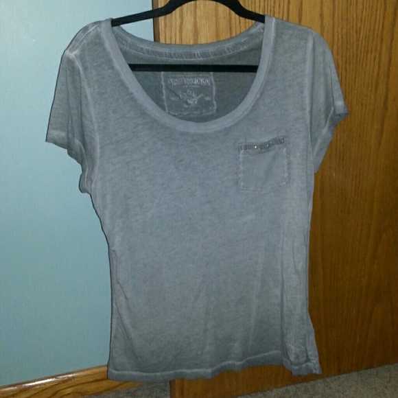 True Religion grey shirt