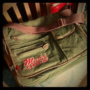 Dark green Mudd handbag