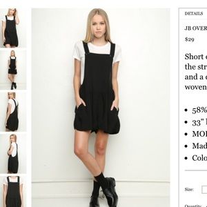 Brandy Melville JB overalls