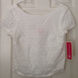 Lilly Pulitzer for Target crochet crop top