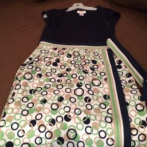 Top and skirt set