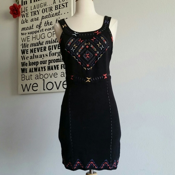Free People Embroidered LBD
