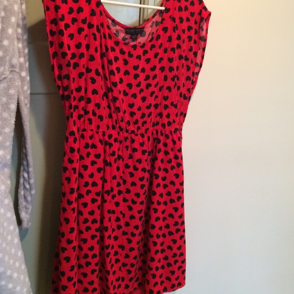 Heart Print dress