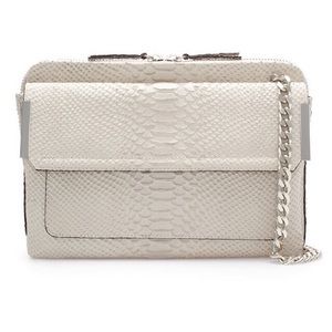 Zara Snakeskin Messenger Bag