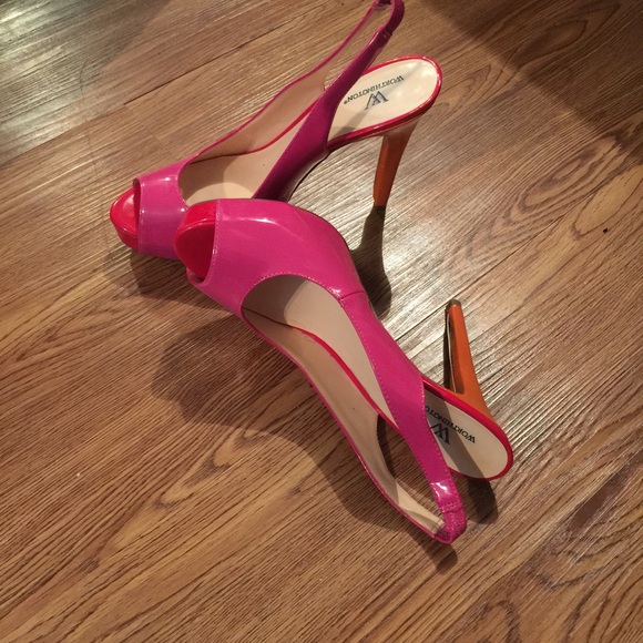Worthington heels pink/Orange
