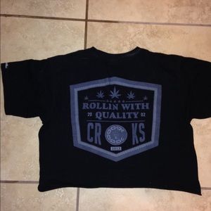 Crooks and castles crop top ✨