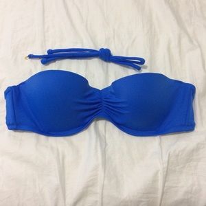 Strapless tube top bikini