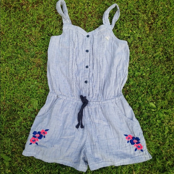 Pinstripe romper