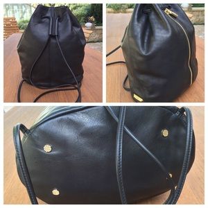 Elizabeth & James Leather Sling Backpack-EXCELLENT