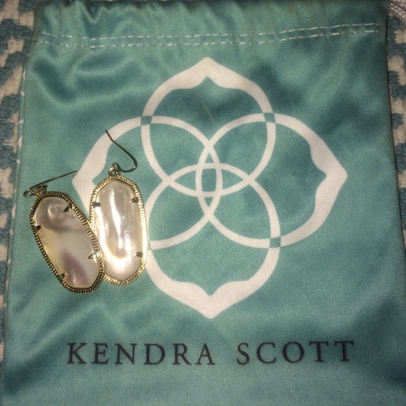 Kendra Scott Elle earrings worn maybe twice!