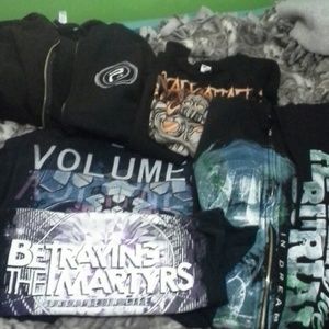 Bunch of band merch n cds