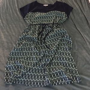 Blue/turquoise maternity dress