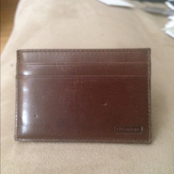 Men's Coach card case