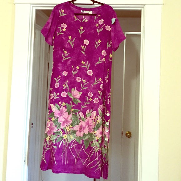 Vintage floral dress