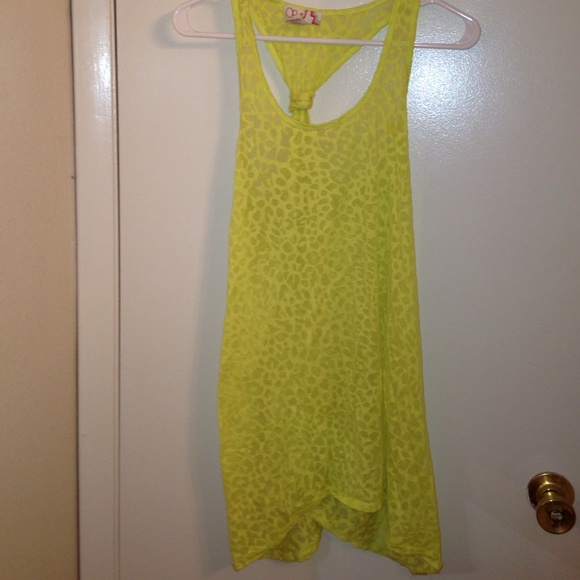 Yellow cheetah swim cover up💛💛