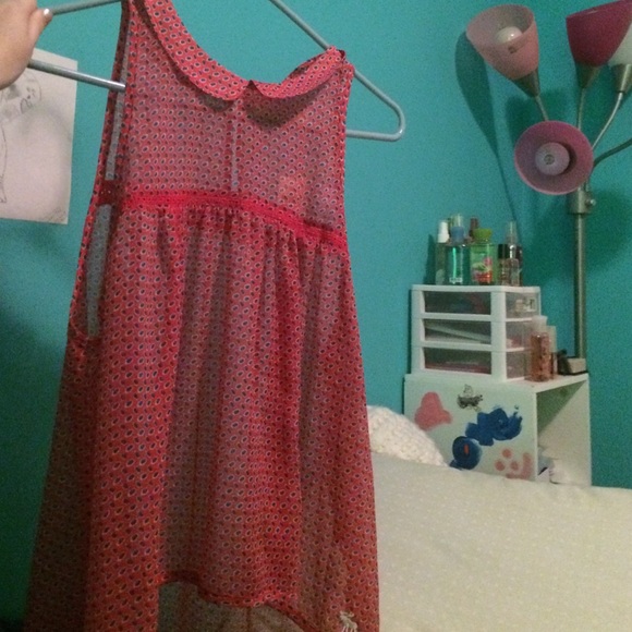 Abercrombie and Fitch baby doll collared tank