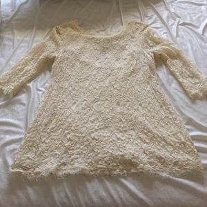 Lacy Maternity Top/flower top