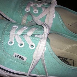 Mint Green Vans
