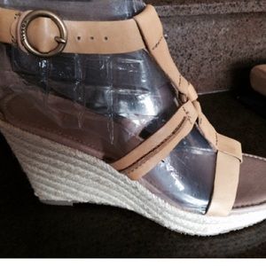 Womens fossil wedge