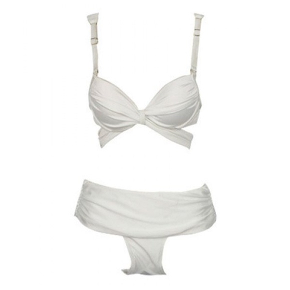 Sold in Bundle- Bathing Suit Sz L White