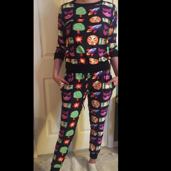 Emoji jogger set - Picture 1 of 4