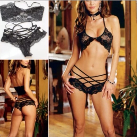 Sexy back lingerie