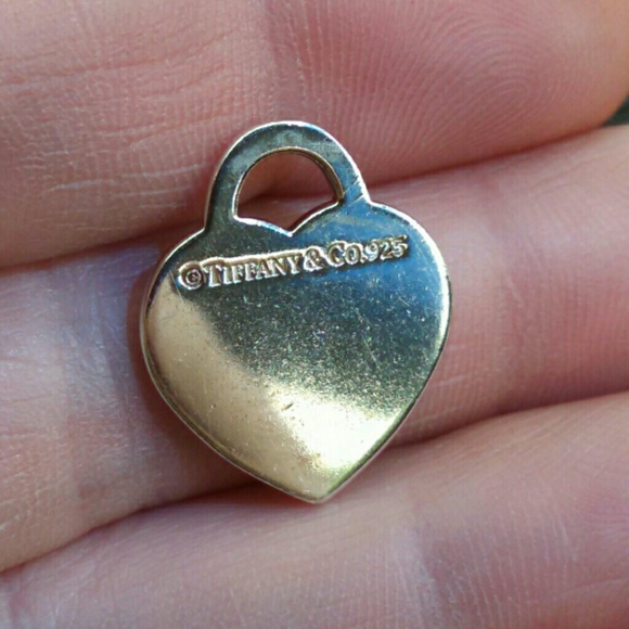 SOLD! Tiffany & Co Heart Charm Pendant - Picture 2 of 3