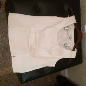Bebe white suit