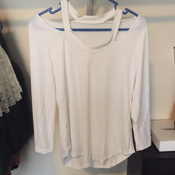 White long sleeve shirt
